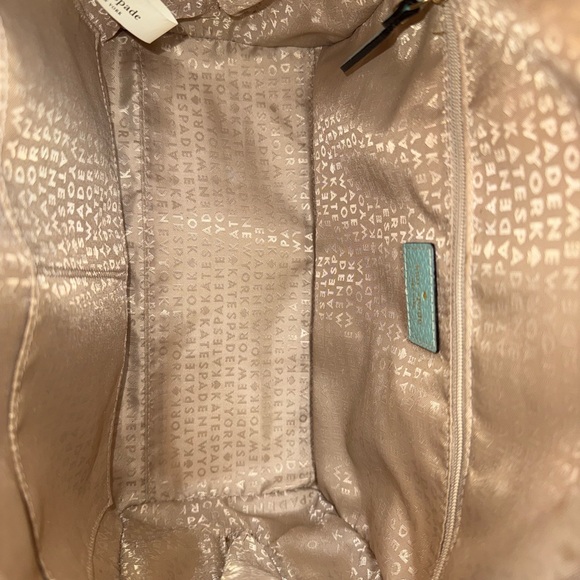 Kate Spade Alessa Wellesley Robin’s Egg Blue Leather Satchel Crossbody 🩵 EUC - Picture 11 of 13